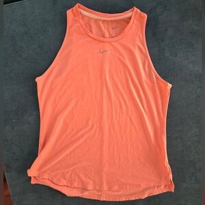 Nike Light Coral-Orange Sleeveless Athletic Tank Dri-fit Size M